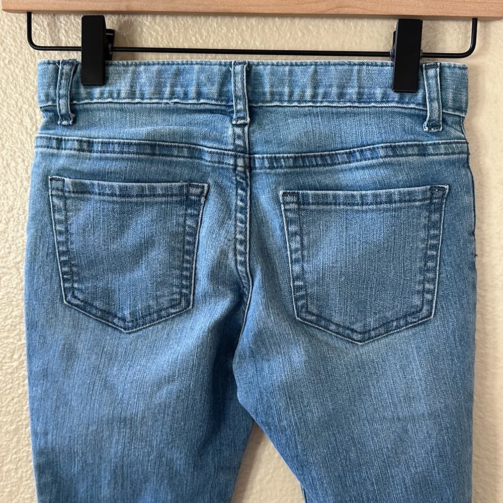 The Children’s Place Girls Light Wash Super Skinny Jeans Size 8